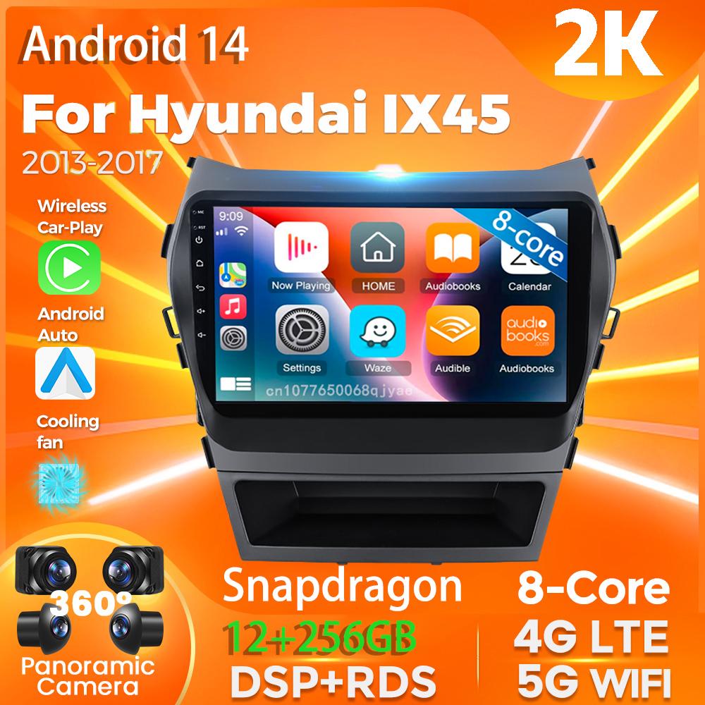 Android 14 Автомагнитола Carplay Для Hyundai lX45 2013 - 2017 Мультимедийный Видеоплеер Навигация GPS Стерео ИИ Голосовое управление Камера 360 DVD
Android 14 Автомагнитола Carplay Для Hyundai lX45 2013 - 2017 Мультимедийный Видеоплеер Навигация GPS Стерео ИИ Голосовое управление Камера 360 DVD