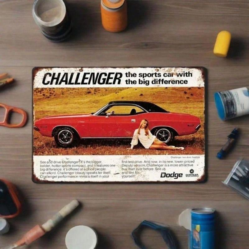 Металлический плакат Dodge Challenger 1970 Красный Репродукция, Винтажное Настенное Искусство Гаражный Знак
Металлический плакат Dodge Challenger 1970 Красный Репродукция, Винтажное Настенное Искусство Гаражный Знак