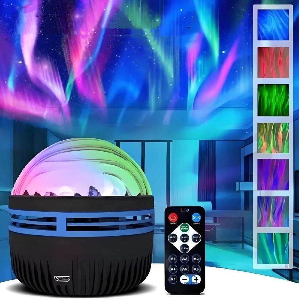 Auto Rotating Aurora Projector Light Northern Lights Atmosphere Light KTV Party Bar Aupplies Northern Lights
Auto Rotating Aurora Projector Light Northern Lights Atmosphere Light KTV Party Bar Aupplies Northern Lights