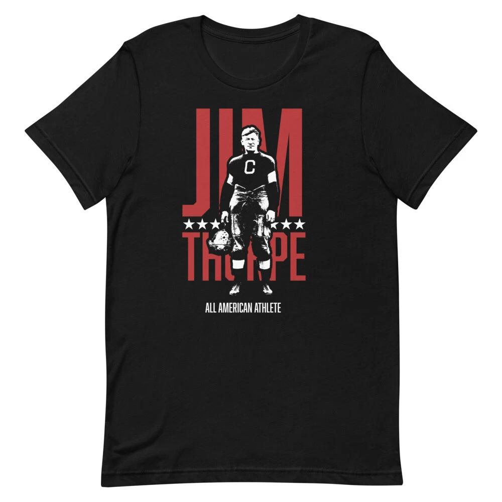 JIM THORPE Athlete Graphic Tee Shirt Black Unisex t-shirt XL
JIM THORPE Athlete Graphic Tee Shirt Black Unisex t-shirt XL