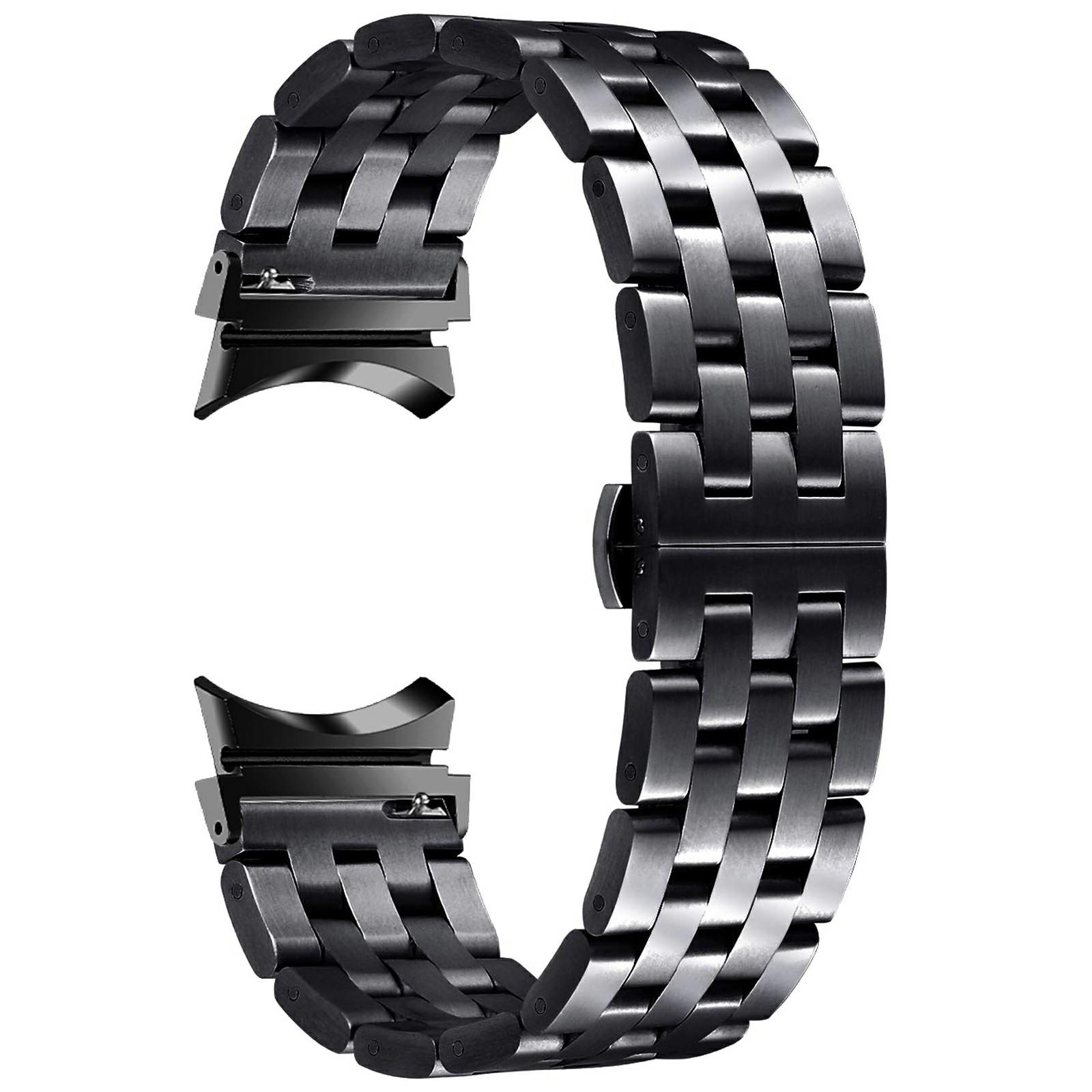 Для Samsung Galaxy Watch7 44мм/40мм Браслет из нержавеющей стали с коннектором 5-звенный ремешок для смарт-часов,Черный A
Для Samsung Galaxy Watch7 44мм/40мм Браслет из нержавеющей стали с коннектором 5-звенный ремешок для смарт-часов,Черный A