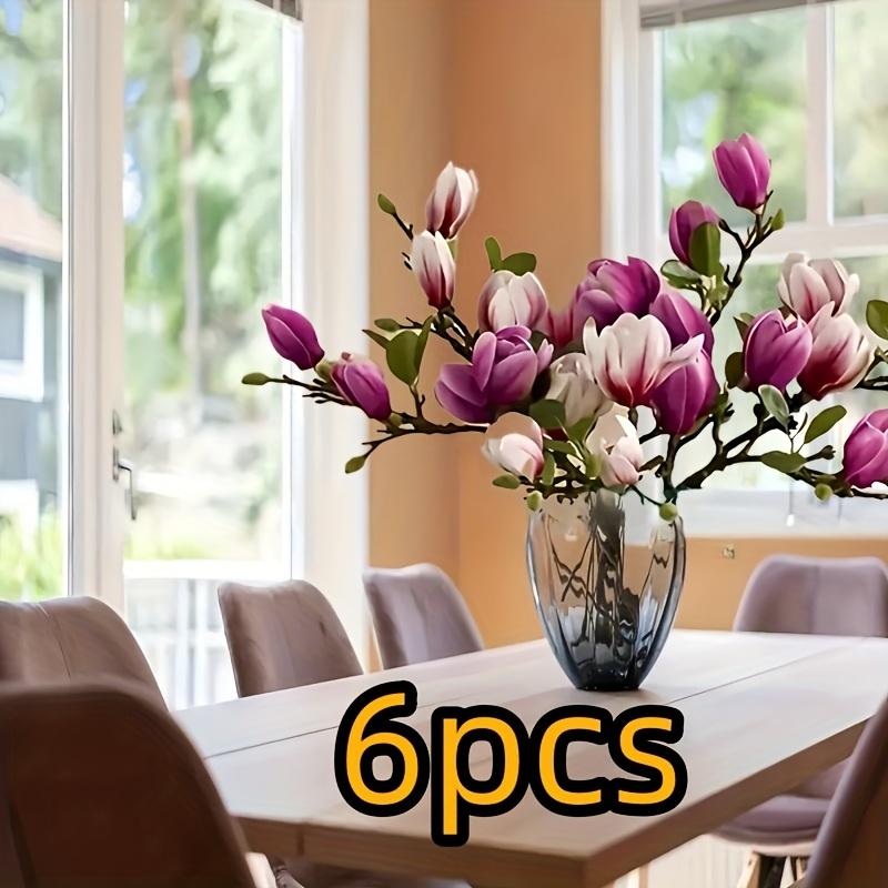 Роскошный набор «Нефритовый орхидей» из 6 штук - Реалистичные лепестки и листья, Декоративное украшение для приставного столика в гостиной, Подходит для дома, офиса, 3 фиолетовых 3 розовых
Роскошный набор «Нефритовый орхидей» из 6 штук - Реалистичные лепестки и листья, Декоративное украшение для приставного столика в гостиной, Подходит для дома, офиса, 3 фиолетовых 3 розовых
