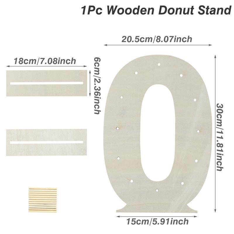 Number 0-9 Wooden Donut Display Stand Holder Board Table Desserts Stand For Birthday Party Wedding Baby Shower
Number 0-9 Wooden Donut Display Stand Holder Board Table Desserts Stand For Birthday Party Wedding Baby Shower