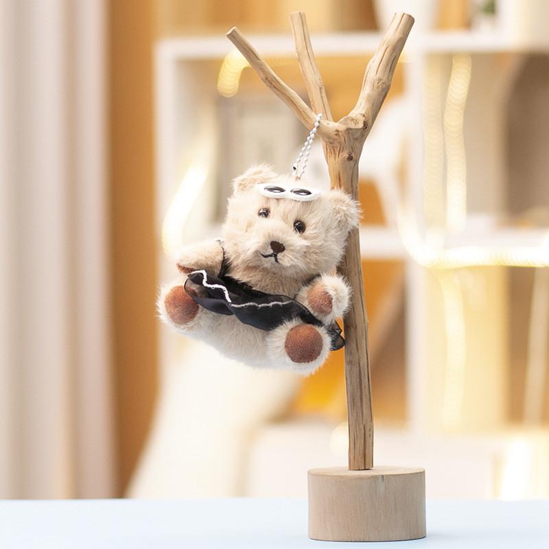 Animal Plushie Bear Figurine With Soft Short Pile For Bag Decoration чорний
Animal Plushie Bear Figurine With Soft Short Pile For Bag Decoration чорний