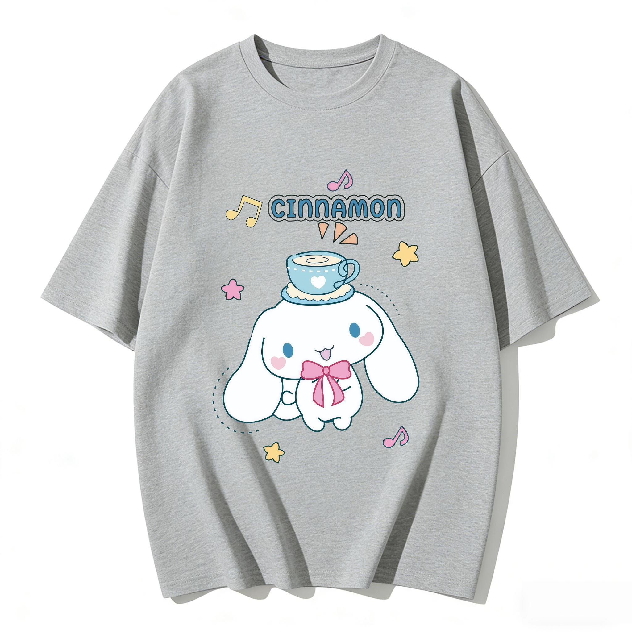 2026 New Cinnamoroll Teacup Music Cartoon Print Tshirt Family Matching Outfits Casual Short Sleeve Tee for Women Unisex Kids Tops S
2026 New Cinnamoroll Teacup Music Cartoon Print Tshirt Family Matching Outfits Casual Short Sleeve Tee for Women Unisex Kids Tops S
