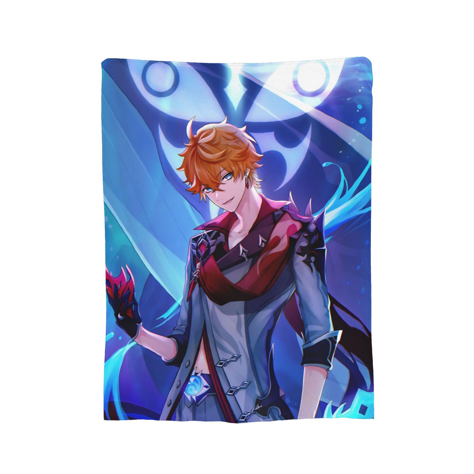 Childe Tartaglia Genshin Impact Blanket Flannel Autumn/Winter Portable Ultra-Soft Throw Blanket for Home Outdoor Rug Piece 30x40in
Childe Tartaglia Genshin Impact Blanket Flannel Autumn/Winter Portable Ultra-Soft Throw Blanket for Home Outdoor Rug Piece 30x40in