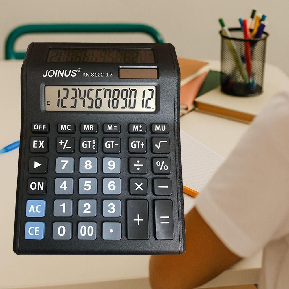 Large Screen Display Solar Dual-Screen Calculator Business Office Calculator School/Office Solar Dual-Screen Calculator
Large Screen Display Solar Dual-Screen Calculator Business Office Calculator School/Office Solar Dual-Screen Calculator