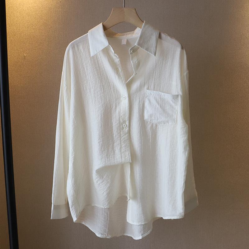 Spring Summer New Korean Style Women s Thin Long Sleeve Sun Protection Shirt Blouses OneSize
Spring Summer New Korean Style Women s Thin Long Sleeve Sun Protection Shirt Blouses OneSize