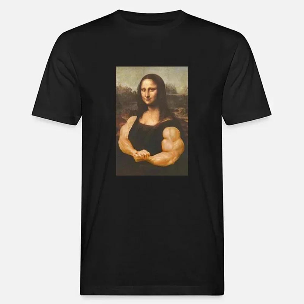 New Arrival Mona Lisa Bodybuilding T-shirt Muscle Gym Mimics Funny Funny Drawing Casual Graphic T-shirt Camo Fashion 62435 S
New Arrival Mona Lisa Bodybuilding T-shirt Muscle Gym Mimics Funny Funny Drawing Casual Graphic T-shirt Camo Fashion 62435 S