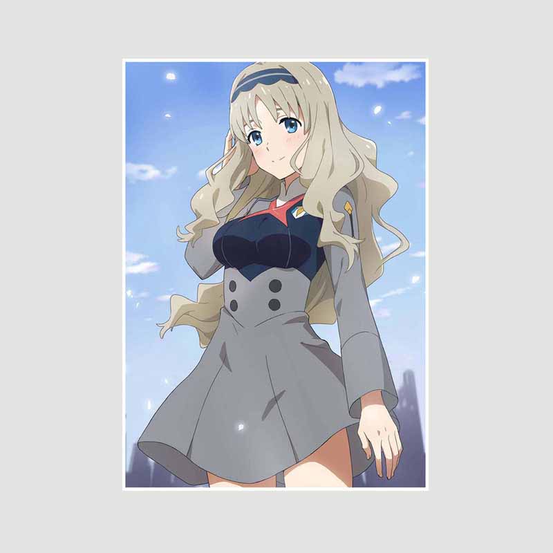 Аніме-плакати на білому папері Художній живопис Класичне аніме Darling in the Franxx Плакат Home Decor Mural Прикраса вітальні Принти Картинки Подарунки 30x21cm
Аніме-плакати на білому папері Художній живопис Класичне аніме Darling in the Franxx Плакат Home Decor Mural Прикраса вітальні Принти Картинки Подарунки 30x21cm