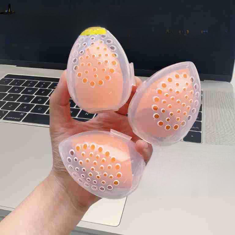 «Компактный дышащий контейнер Beauty Egg для хранения спонжей для макияжа и пуховок» розовый
«Компактный дышащий контейнер Beauty Egg для хранения спонжей для макияжа и пуховок» розовый