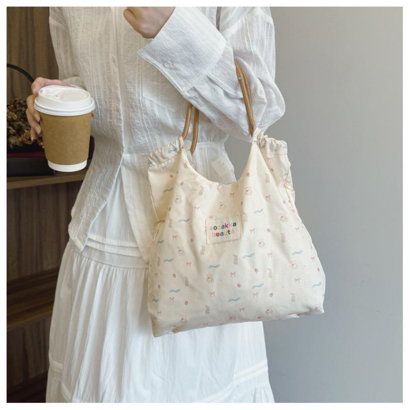 Fashion women s bag simple rabbit shoulder bag female student Korean version canvas bag cartoon large capacity handbag commuter bag Single pack
Fashion women s bag simple rabbit shoulder bag female student Korean version canvas bag cartoon large capacity handbag commuter bag Single pack