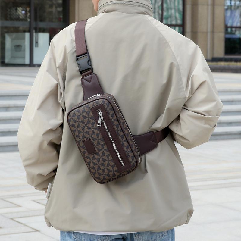 Мужская PU сумка кроссбоди на грудь - Легкая роскошь, Модная повседневная мода, Большая вместительная сумка через плечо
Мужская PU сумка кроссбоди на грудь - Легкая роскошь, Модная повседневная мода, Большая вместительная сумка через плечо