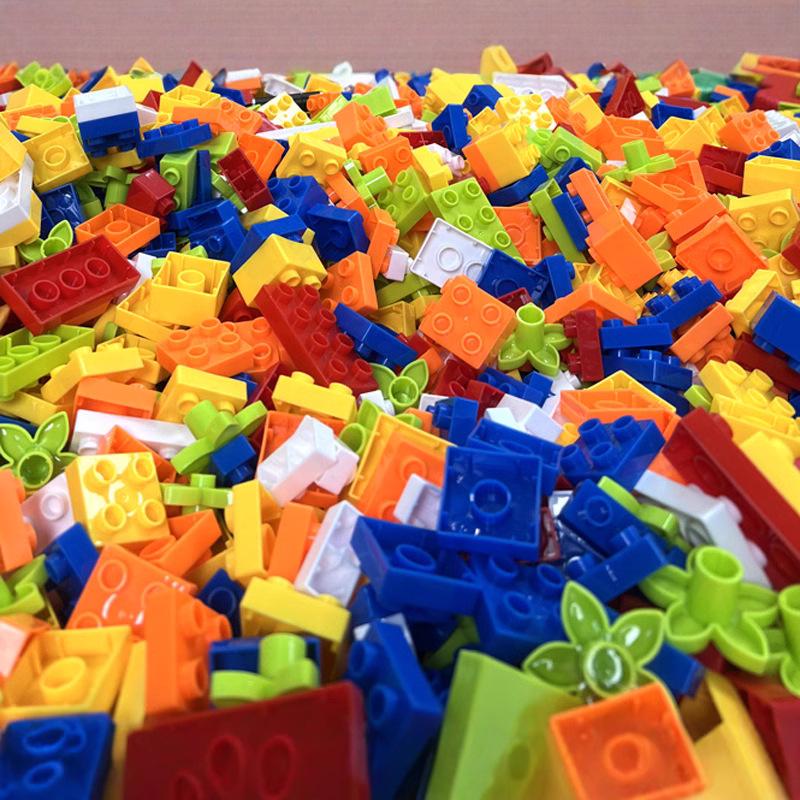 Large Building Blocks Set for Kids - 1 lb & 3 lbs Packs, Compatible DIY Educational Toys Half Pound Pack, 120 Pieces
Large Building Blocks Set for Kids - 1 lb & 3 lbs Packs, Compatible DIY Educational Toys Half Pound Pack, 120 Pieces