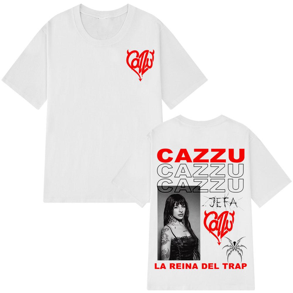 2026 Summer Singer Cazzu Tour Tee Shirt Unisex Women Fashion Tshirt Hiphop Cotton Oversized Aesthetics Tshirt 4XL
2026 Summer Singer Cazzu Tour Tee Shirt Unisex Women Fashion Tshirt Hiphop Cotton Oversized Aesthetics Tshirt 4XL