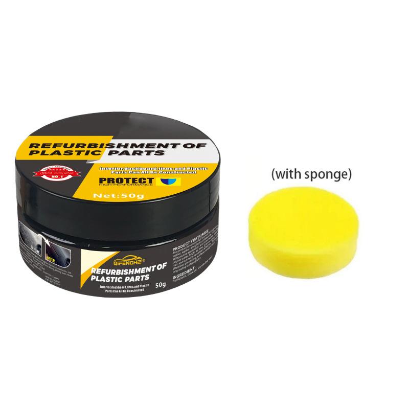 50/80g Car Plastic Repair Agent-interior and Exterior Plastic Polishing Wax Scratch Repair Anti-aging Cream for Automoblie 50g
50/80g Car Plastic Repair Agent-interior and Exterior Plastic Polishing Wax Scratch Repair Anti-aging Cream for Automoblie 50g