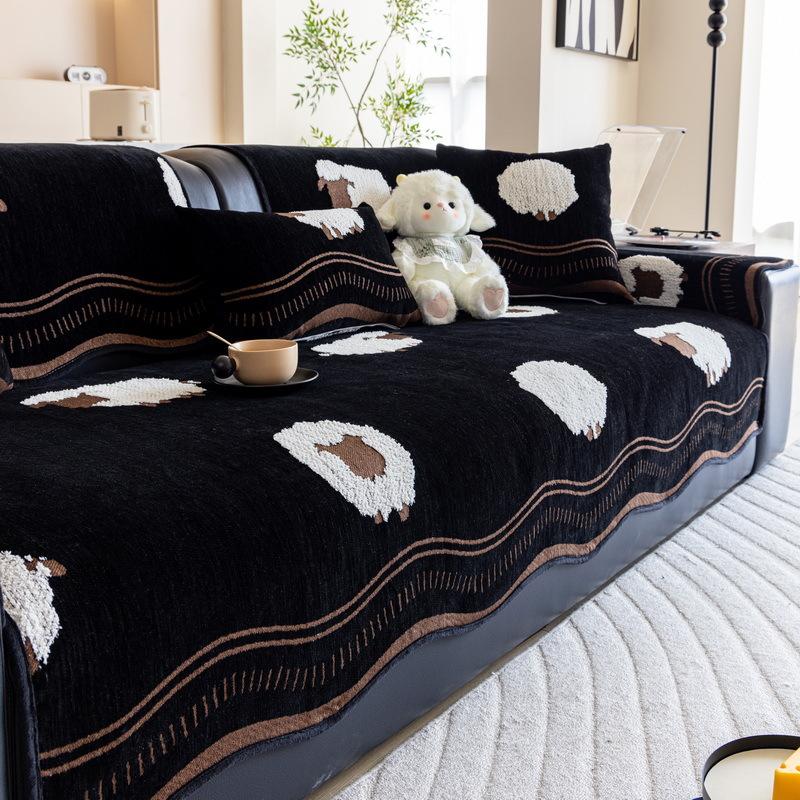 Soft Fuzzy Sofa Cover Non-Slip Pet Friendly Breathable Couch Slipcover for Living Room Bedroom Home Decor 70x70cm
Soft Fuzzy Sofa Cover Non-Slip Pet Friendly Breathable Couch Slipcover for Living Room Bedroom Home Decor 70x70cm