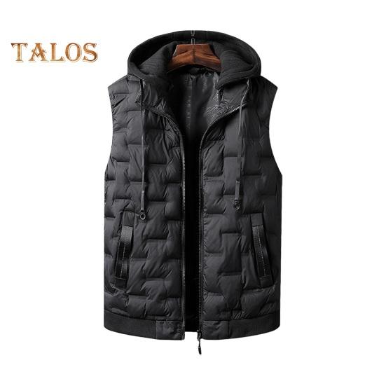 Мужской хлопковый жилет со съемным капюшоном, завязывающимся на шнурок, без рукавов, однотонный жилет с застежкой-молнией, пальто M чёрный
Мужской хлопковый жилет со съемным капюшоном, завязывающимся на шнурок, без рукавов, однотонный жилет с застежкой-молнией, пальто M чёрный