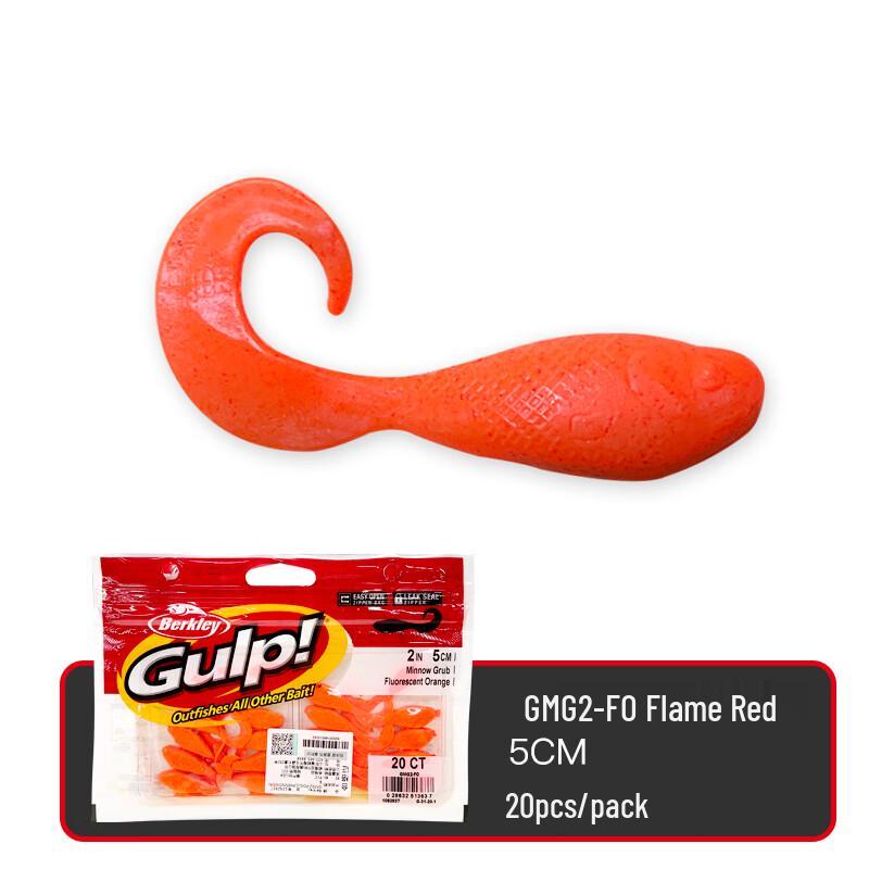 Berkley Gulp! Curly Tail Minnow Soft Bait
Berkley Gulp! Curly Tail Minnow Soft Bait