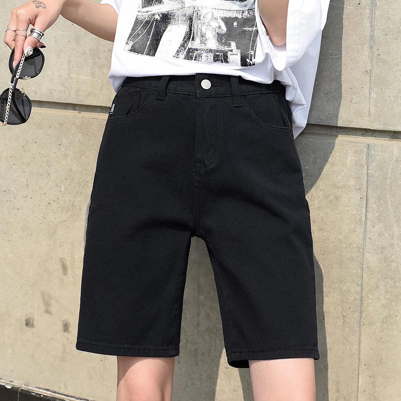 Women s High-Waisted Denim Shorts: Summer Solid Color, Trendy Design, Plus Size, Loose Fit, Straight Leg 3XL чёрный
Women s High-Waisted Denim Shorts: Summer Solid Color, Trendy Design, Plus Size, Loose Fit, Straight Leg 3XL чёрный