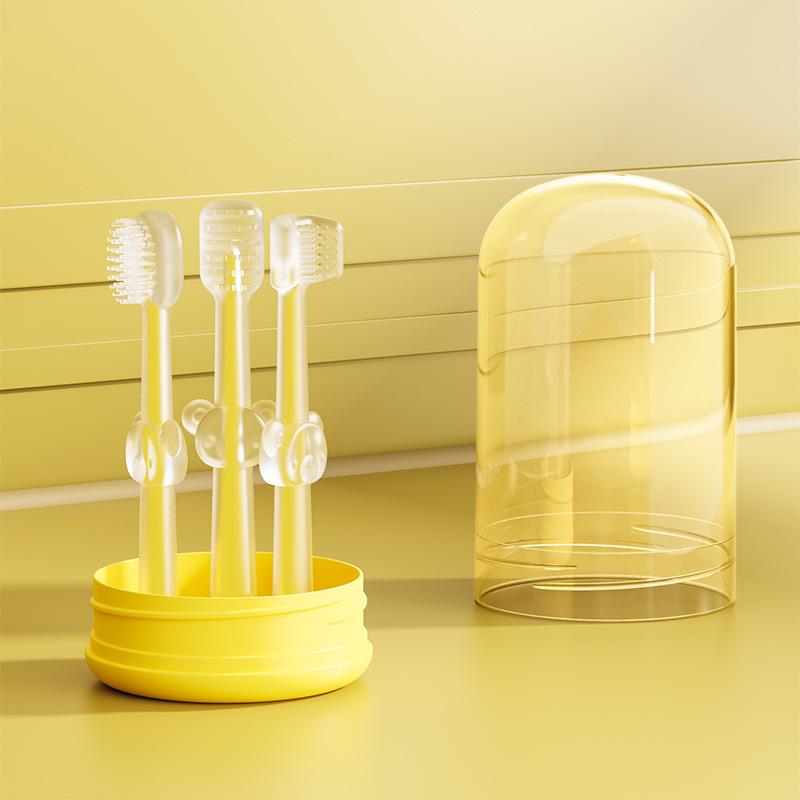 Pet Toothbrush Set of 3 for Cats and Dogs - Silica Gel Toothbrush for Cat Dental Care and Dog Oral Hygiene Maintenance 3-piece set жовтий
Pet Toothbrush Set of 3 for Cats and Dogs - Silica Gel Toothbrush for Cat Dental Care and Dog Oral Hygiene Maintenance 3-piece set жовтий