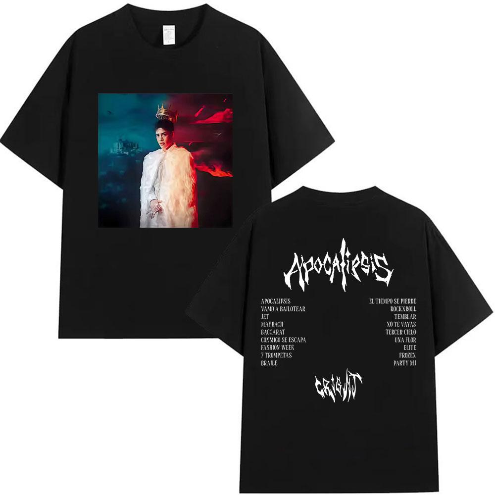 Rap Singer Cris MJ Apolipopsis 2025 Album Graphic Tshirt Summer Mens Hiphop Gothic Fashion Retro Cotton Tshirt Street Wear S
Rap Singer Cris MJ Apolipopsis 2025 Album Graphic Tshirt Summer Mens Hiphop Gothic Fashion Retro Cotton Tshirt Street Wear S