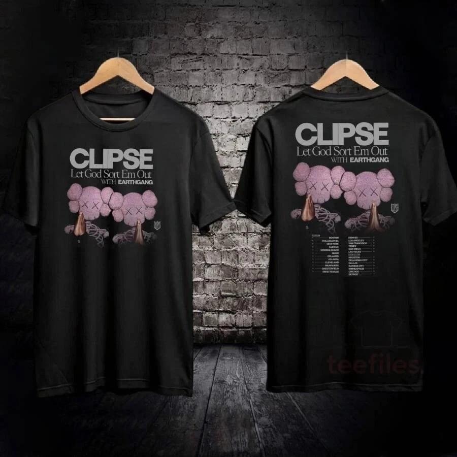 Clipse Let God Sort Em Out With Earthgang 2 side M&MW Tour 2025 Unisex T-Shirt S
Clipse Let God Sort Em Out With Earthgang 2 side M&MW Tour 2025 Unisex T-Shirt S