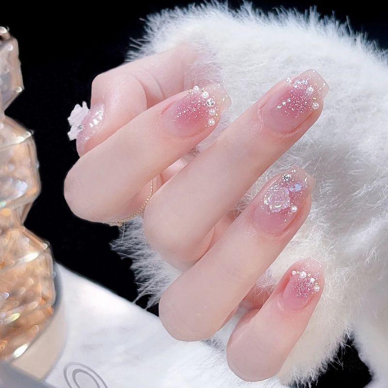 Gentle Camellia Nail Stickers 2024 New Year Armor Blush Pearl Spring Festival Wear Armor Removable Finished Stickers Romantic Stars
Gentle Camellia Nail Stickers 2024 New Year Armor Blush Pearl Spring Festival Wear Armor Removable Finished Stickers Romantic Stars