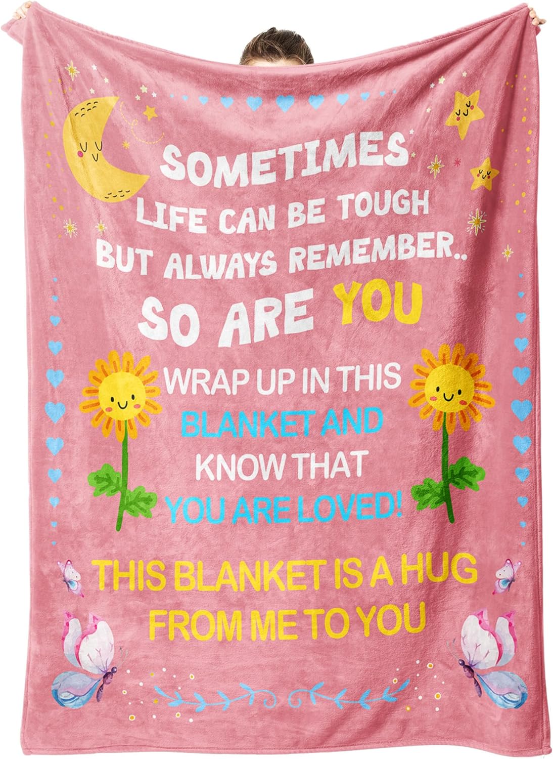 KAAYEE Healing Throw Blanket Inspirational Gifts for Women Get Well Soon Presents x Purple 100x150cm
KAAYEE Healing Throw Blanket Inspirational Gifts for Women Get Well Soon Presents x Purple 100x150cm