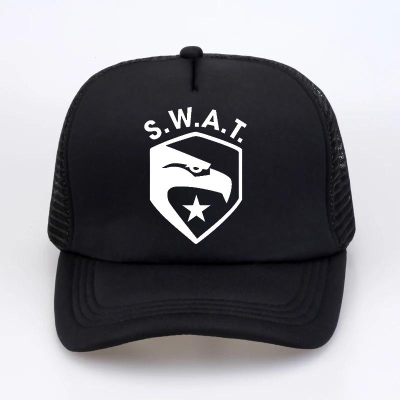 SWAT Baseball Caps summer Unisex Women Fashion cap Letters Cool Baseball Mesh Net Trucker Cap Dad Hat
SWAT Baseball Caps summer Unisex Women Fashion cap Letters Cool Baseball Mesh Net Trucker Cap Dad Hat
