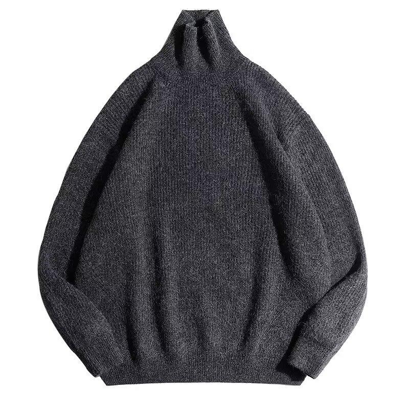 Men s Thick High Neck Lapel Cardigan: Autumn/Winter Fashionable Loose Knitwear XL темно-сірий
Men s Thick High Neck Lapel Cardigan: Autumn/Winter Fashionable Loose Knitwear XL темно-сірий