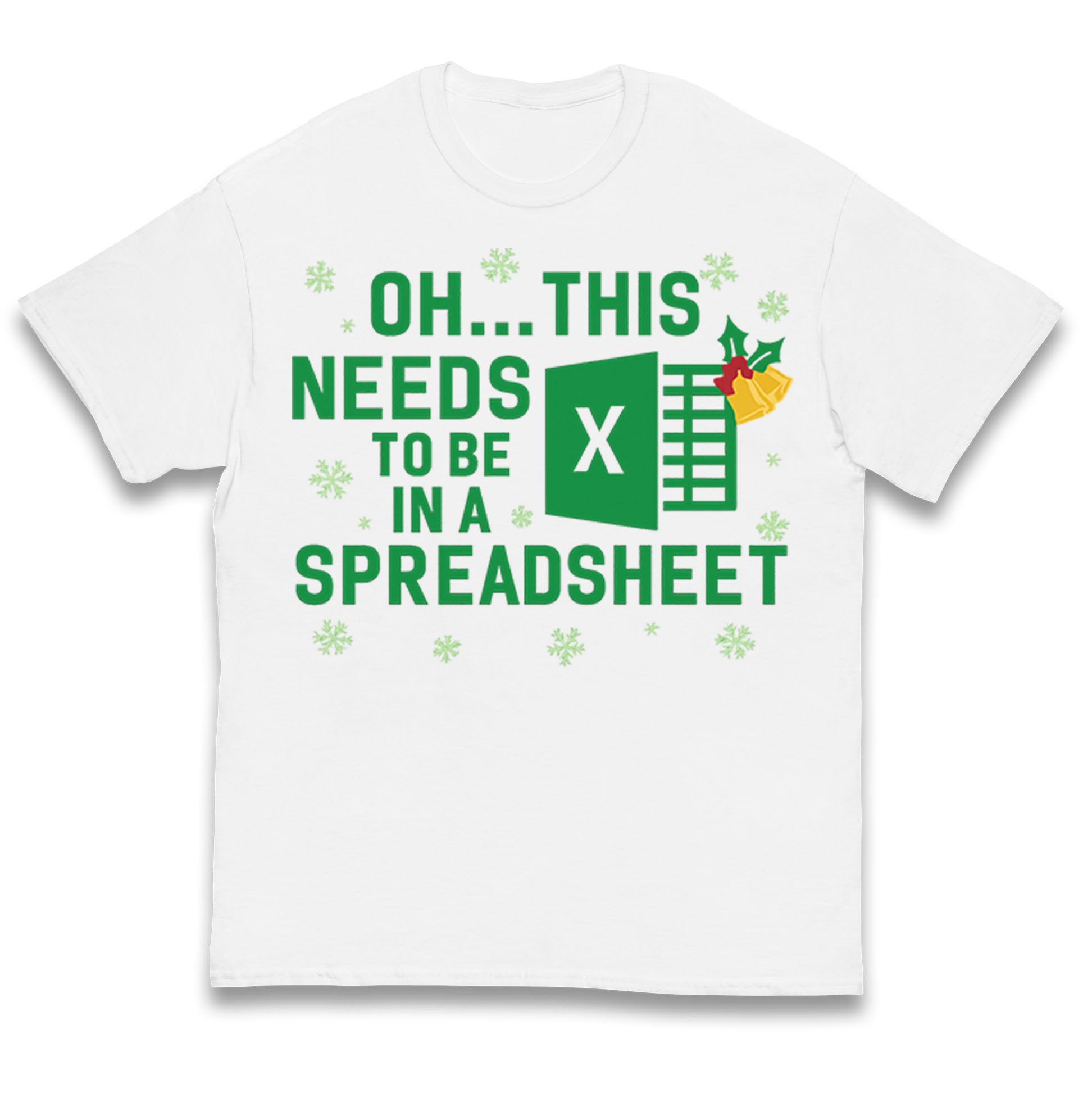 Oh... This Needs To Be In A Spreadsheet Excel Christmas Kids T Shirt 140
Oh... This Needs To Be In A Spreadsheet Excel Christmas Kids T Shirt 140
