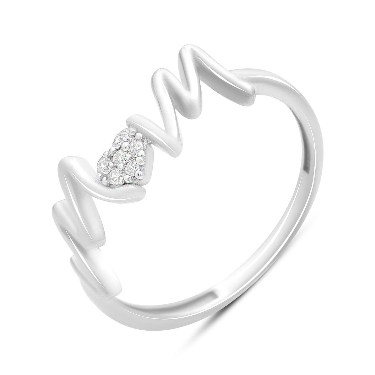 Silver ring with cubic zirconia, product weight 1.33 g (2198949) 16.5 білий
Silver ring with cubic zirconia, product weight 1.33 g (2198949) 16.5 білий