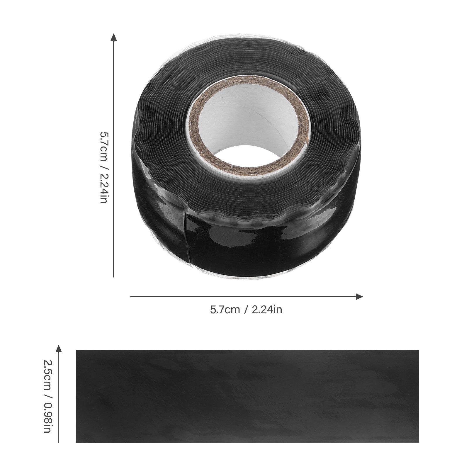 1 Roll Heavy Duty Waterproof Tape Silicone Rubber Material for Hose Seal Leak Repair Plumbing Electrical Wire Wrapping Duct Tape чорний
1 Roll Heavy Duty Waterproof Tape Silicone Rubber Material for Hose Seal Leak Repair Plumbing Electrical Wire Wrapping Duct Tape чорний