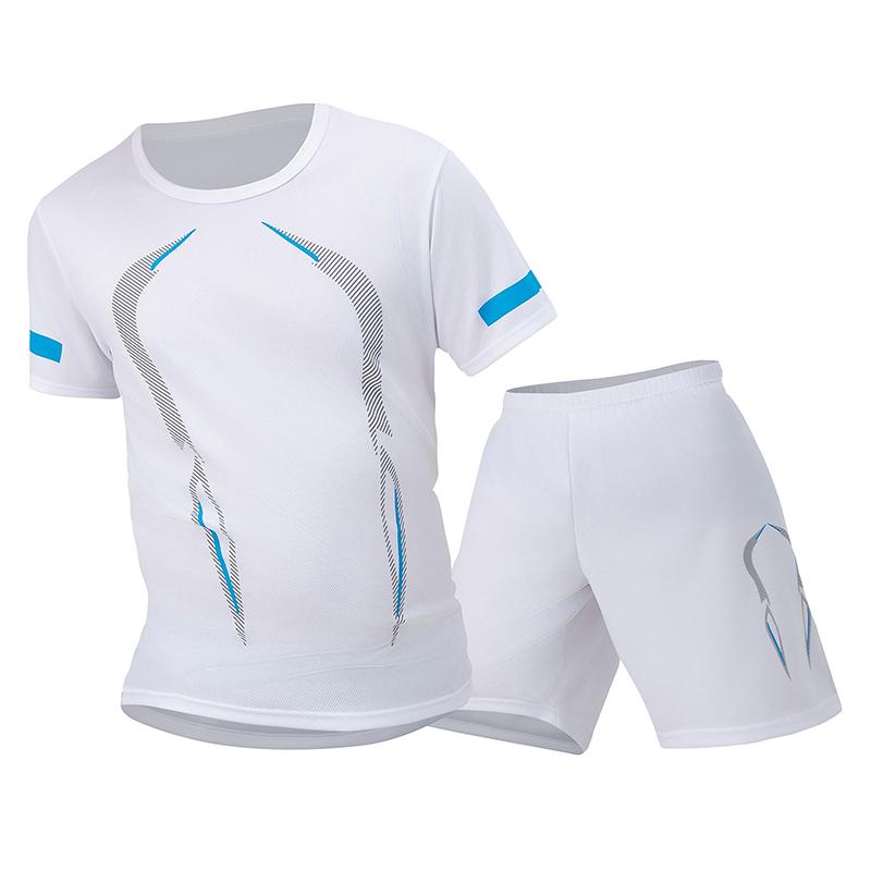 2 Piece Four Seasons Men s Short Sleeve Set Printed Quick Drying T-shirt for Youth Sports Fitness Running Comfortable and Casual XL
2 Piece Four Seasons Men s Short Sleeve Set Printed Quick Drying T-shirt for Youth Sports Fitness Running Comfortable and Casual XL