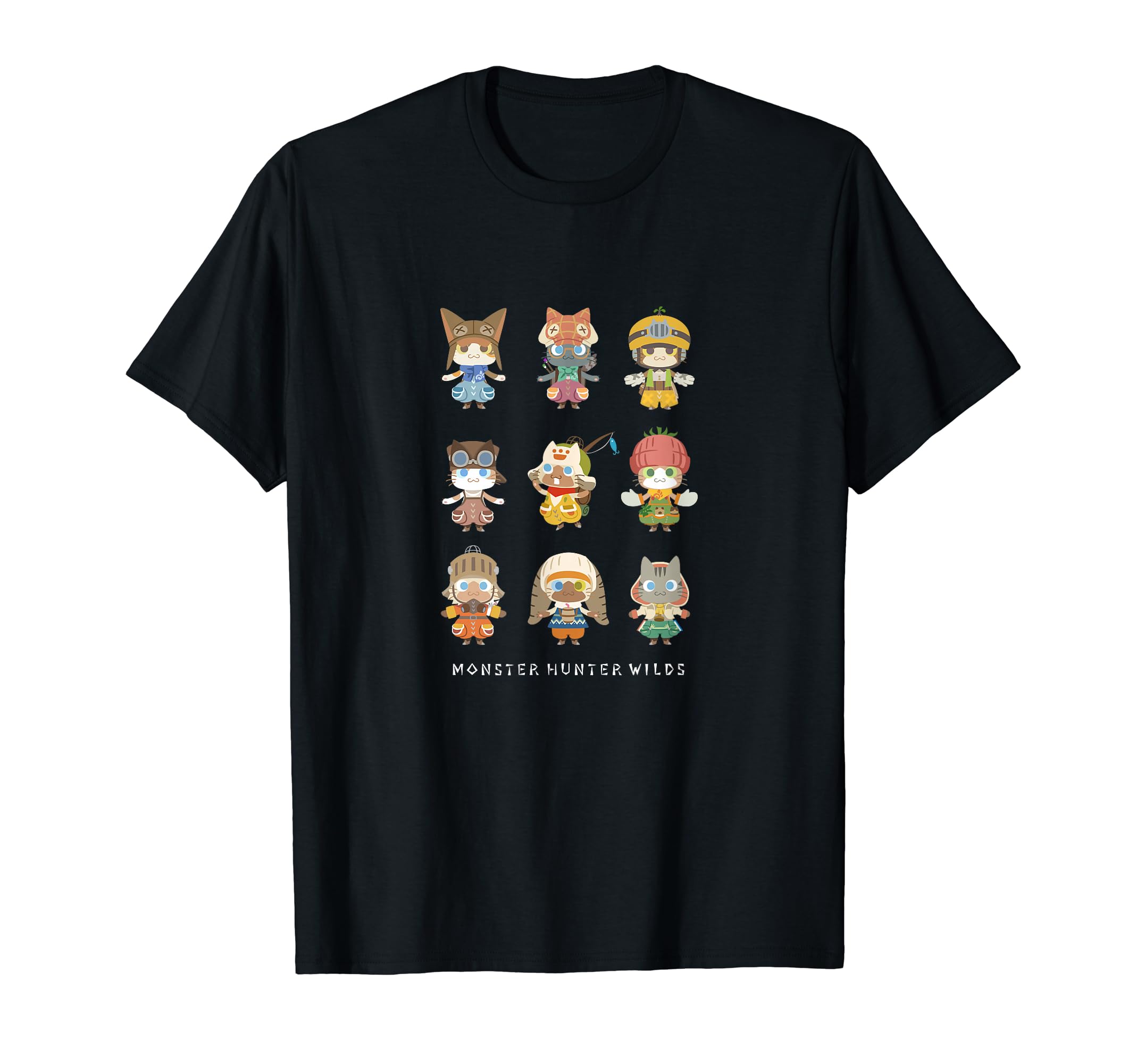 Monster Hunter Wilds Otomo Airu and Support Squad T-Shirt
Monster Hunter Wilds Otomo Airu and Support Squad T-Shirt
