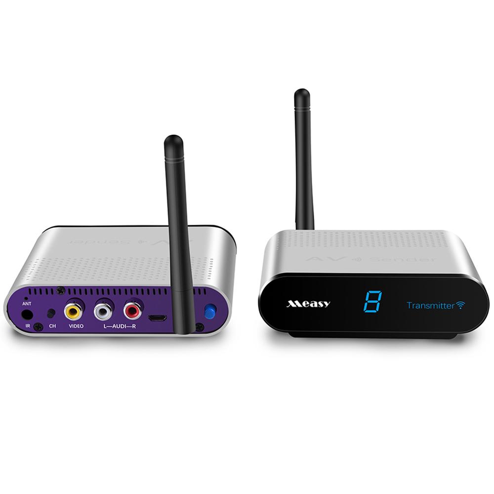MEASY AV220 200 м Радіус дії 2.4G Бездротовий HD Відеопередавач та Приймач з ІЧ Антеною EU Plug
MEASY AV220 200 м Радіус дії 2.4G Бездротовий HD Відеопередавач та Приймач з ІЧ Антеною EU Plug