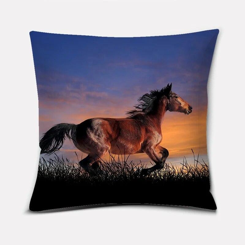 Чехол на подушку с принтом бегущей лошади для дома, гостиной, дивана, украшение, квадратная наволочка 40X40CM
Чехол на подушку с принтом бегущей лошади для дома, гостиной, дивана, украшение, квадратная наволочка 40X40CM