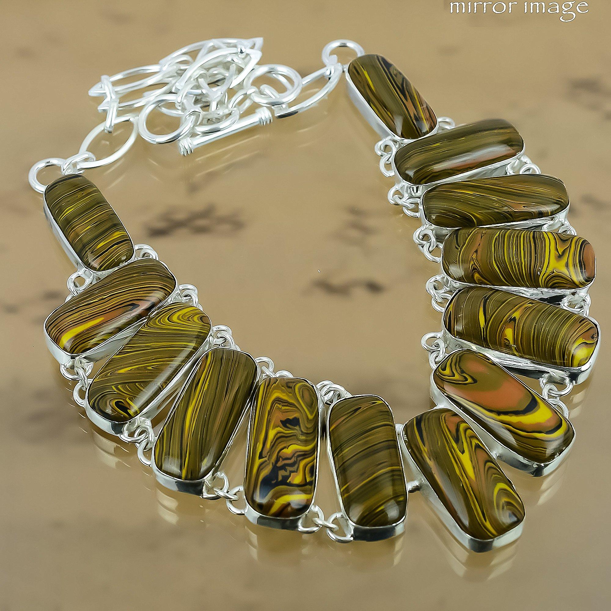 Natural Rainbow Calsilica Gemstone Chain Yellow Adjustable Necklace 925 Silver Adjustable
Natural Rainbow Calsilica Gemstone Chain Yellow Adjustable Necklace 925 Silver Adjustable