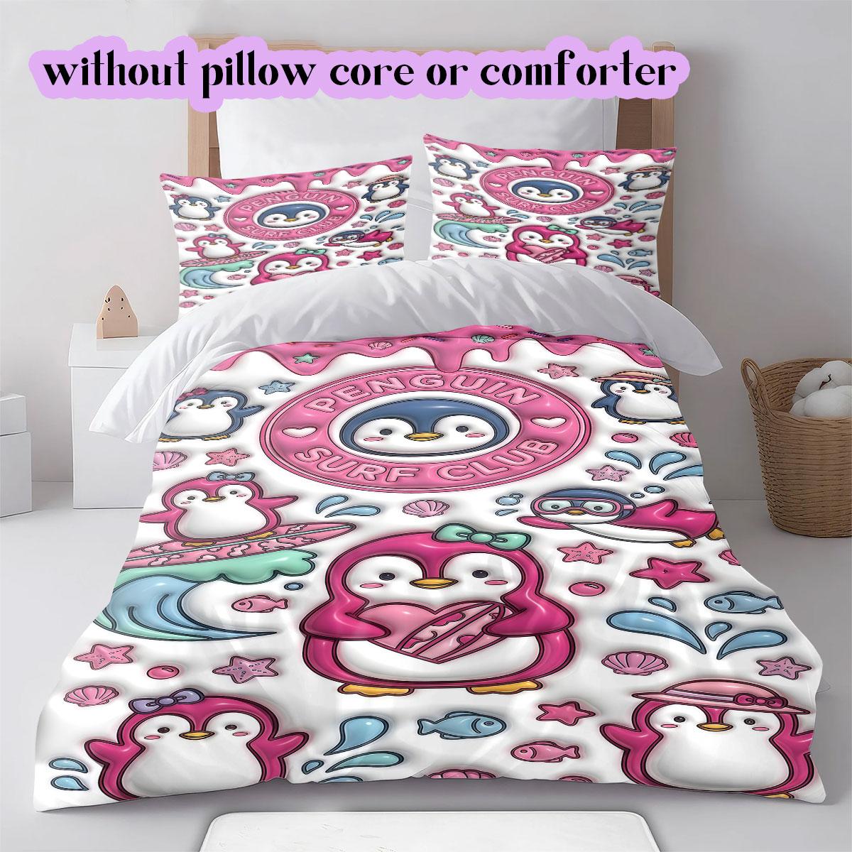 Cute animals surfing Pattern Bedding,Quilt Set Quilt Cover Pillowcase Home Birthday Gift (1*duvet cover+2*pillowcase,without core) 135x200cm
Cute animals surfing Pattern Bedding,Quilt Set Quilt Cover Pillowcase Home Birthday Gift (1*duvet cover+2*pillowcase,without core) 135x200cm