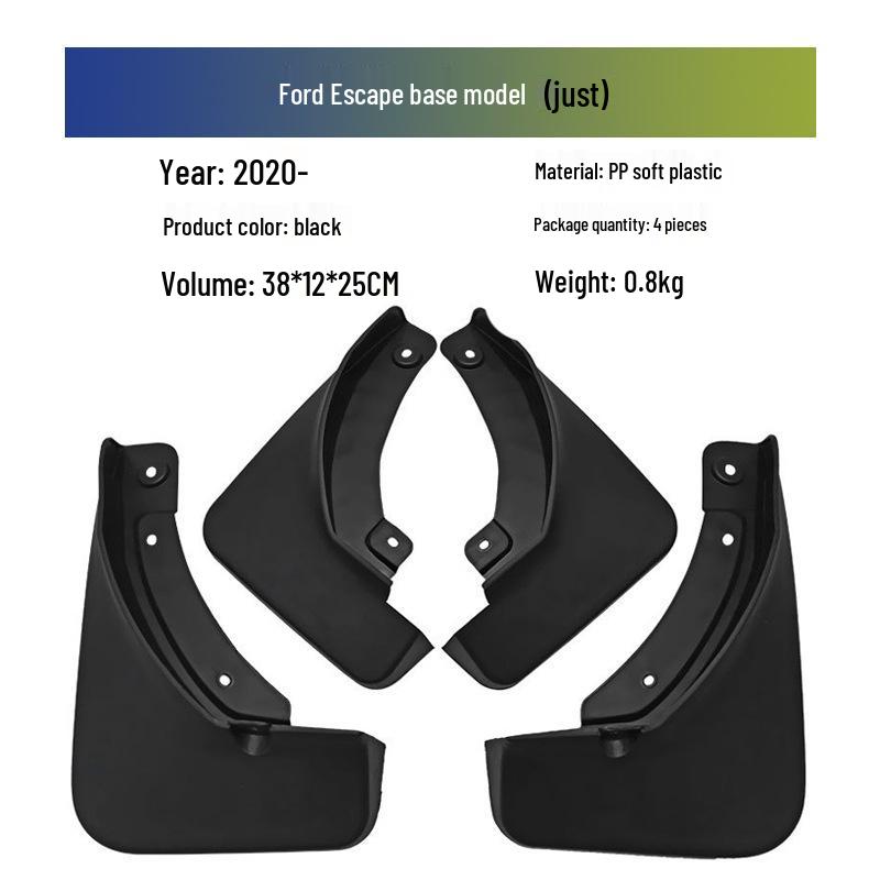 Брызговики высокой/низкой спецификации для Ford Escape 2020-2024 годов
Брызговики высокой/низкой спецификации для Ford Escape 2020-2024 годов