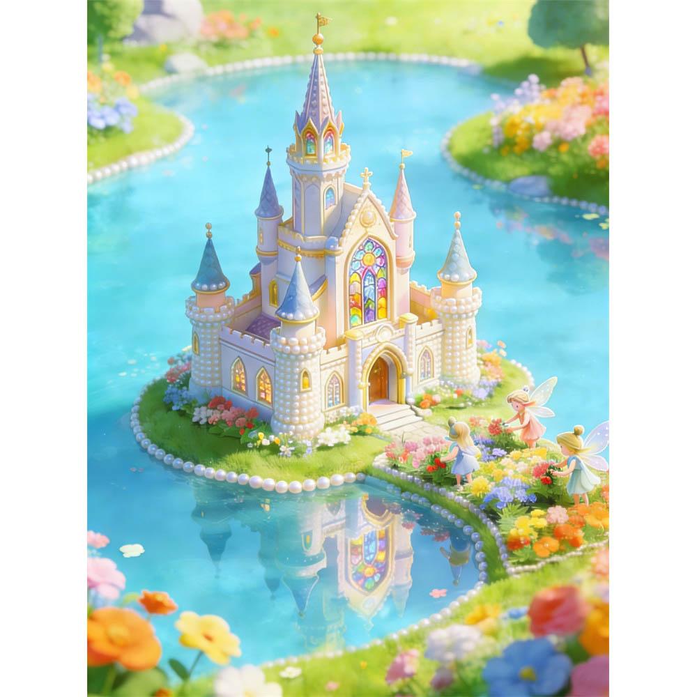 Pearl Painting Kit Castle Theme Frameless Handicraft DIY Bedroom Decoration Living Room Wall Art Room Decoration Art Craft Decoration 30x40cm
Pearl Painting Kit Castle Theme Frameless Handicraft DIY Bedroom Decoration Living Room Wall Art Room Decoration Art Craft Decoration 30x40cm