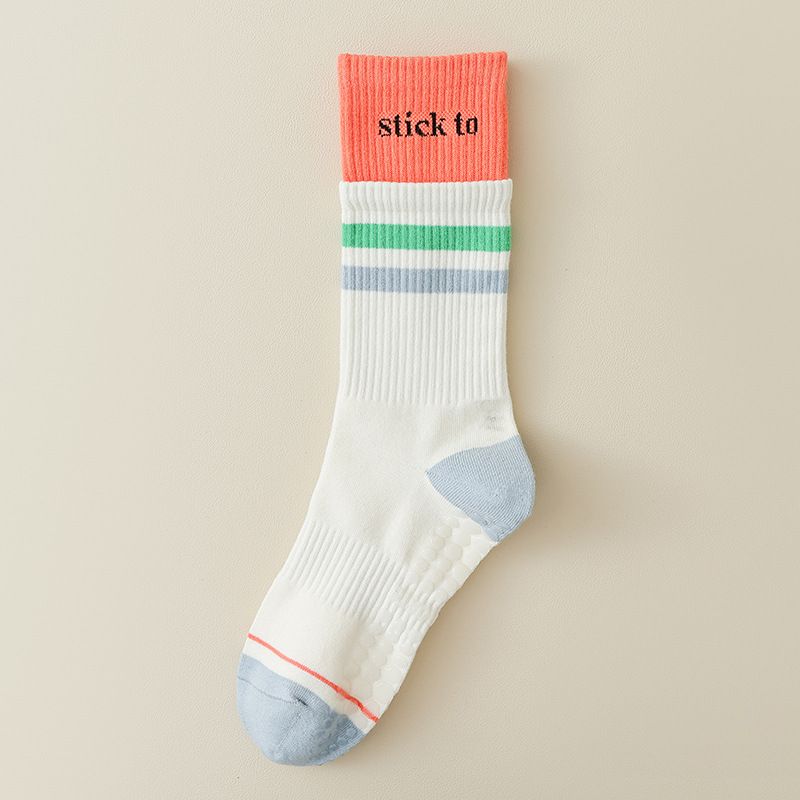 Silicone Non-Slip Yoga Socks Women s Color Matching Tube Socks Cotton Indoor Fitness Pilates Knee High Professional Sports Socks 2323Q White
Silicone Non-Slip Yoga Socks Women s Color Matching Tube Socks Cotton Indoor Fitness Pilates Knee High Professional Sports Socks 2323Q White