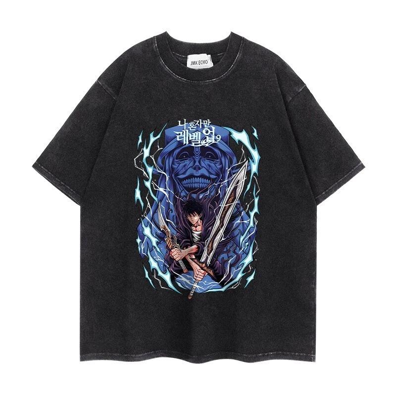 Solo Leveling Cosplay Anime T-Shirt Tee Undershirt Vintage Washed Cotton S
Solo Leveling Cosplay Anime T-Shirt Tee Undershirt Vintage Washed Cotton S