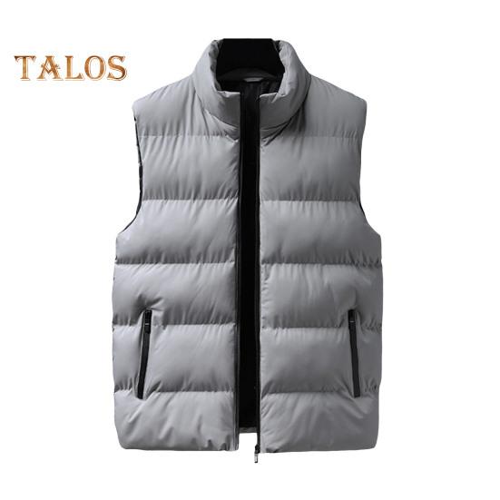 Мужской жилет с воротником-стойкой, без рукавов, с карманами на молнии, однотонный жилет, пальто, утолщенный теплый ветрозащитный жилет, верхняя одежда M серый
Мужской жилет с воротником-стойкой, без рукавов, с карманами на молнии, однотонный жилет, пальто, утолщенный теплый ветрозащитный жилет, верхняя одежда M серый