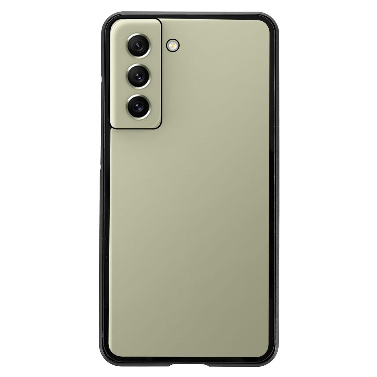 For Samsung Galaxy S21 FE 5G Metal Bumper+Double-sided Tempered Glass Shell 360 Degree Full Body Protection Magnetic Phone Case Black
For Samsung Galaxy S21 FE 5G Metal Bumper+Double-sided Tempered Glass Shell 360 Degree Full Body Protection Magnetic Phone Case Black