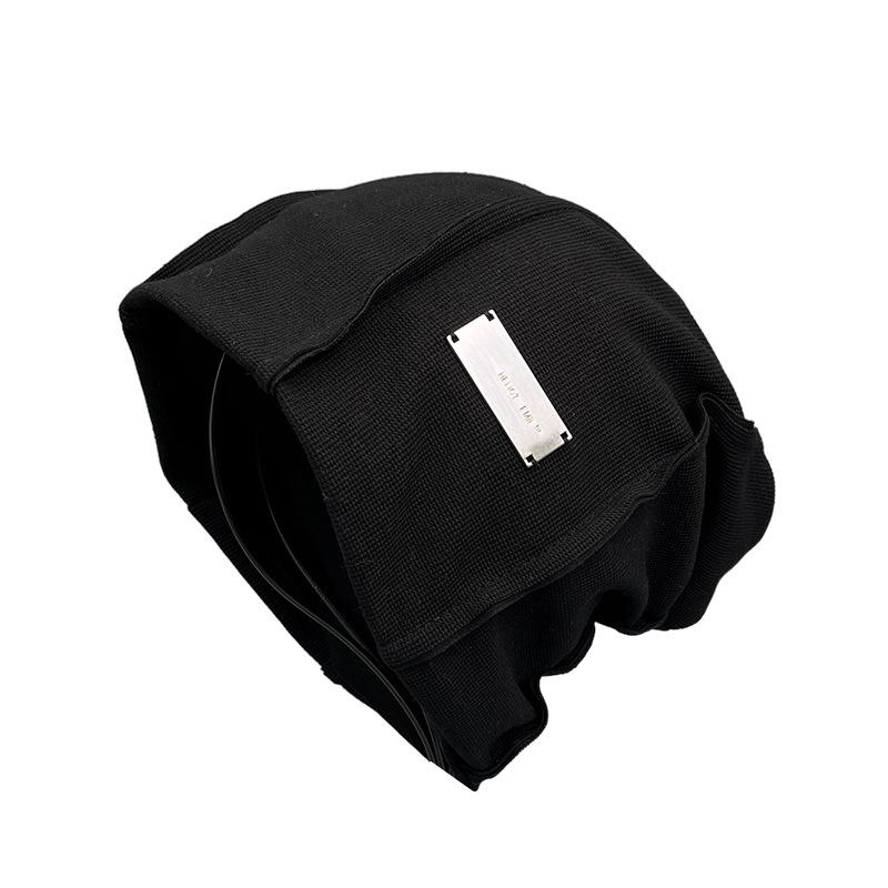 Hat Versatile Style Solid Color Warm Hiphop Style Womens Hatsbeanie Knitted чорний
Hat Versatile Style Solid Color Warm Hiphop Style Womens Hatsbeanie Knitted чорний