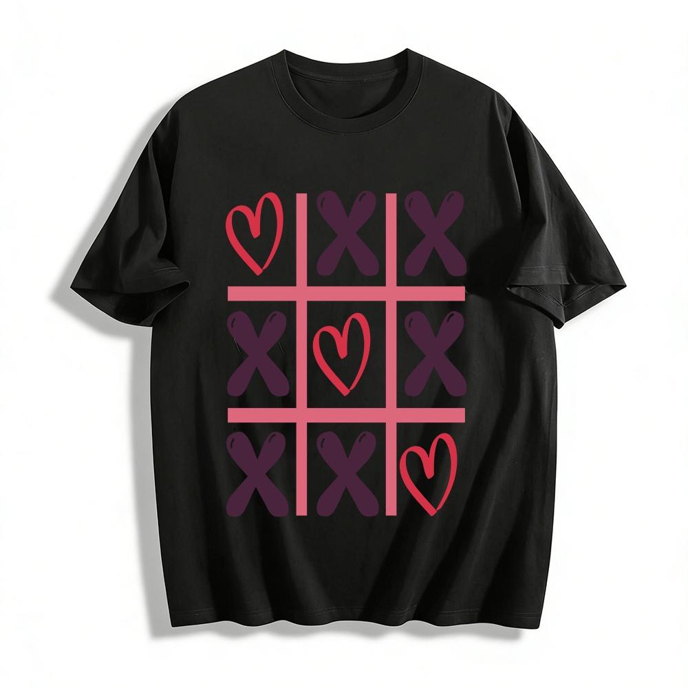 Love Tic Tac Toe Fun Print Casual Top Pure cotton T-shirt XXS
Love Tic Tac Toe Fun Print Casual Top Pure cotton T-shirt XXS