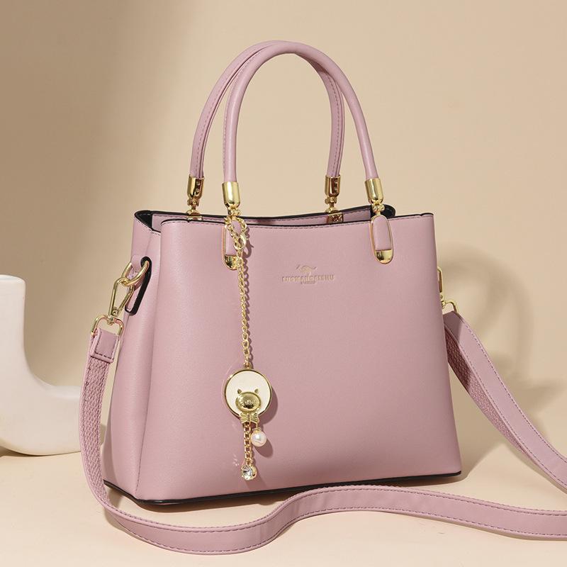 Жіноча сумка м яка шкіряна повсякденна модна сумочка для матері через плече сумка великої місткості рожевий
Жіноча сумка м яка шкіряна повсякденна модна сумочка для матері через плече сумка великої місткості рожевий