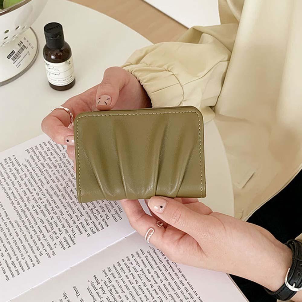 Korean Style Simplified Purse Waterproof Mini Coin Pouch Portable Short Small Bag Daily коричневый
Korean Style Simplified Purse Waterproof Mini Coin Pouch Portable Short Small Bag Daily коричневый